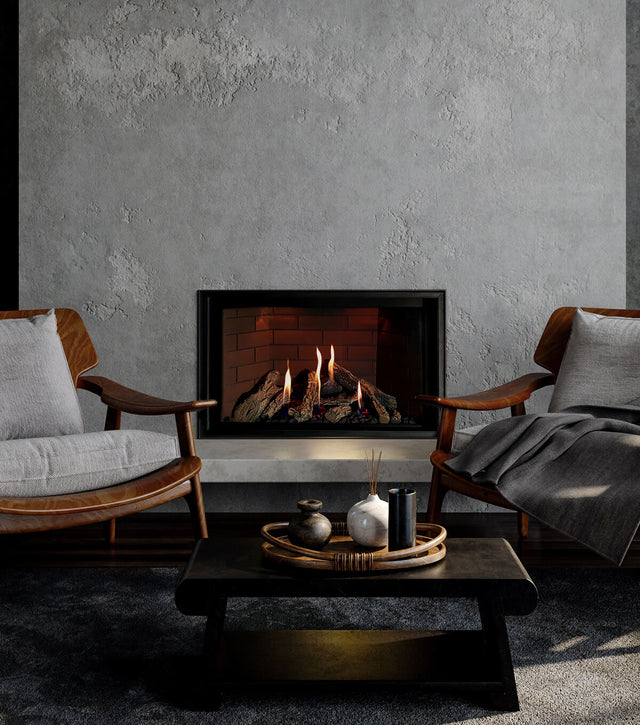 Montigo DelRay Square 34 Full Load DRSQ34NI-2 direct vent gas fireplace