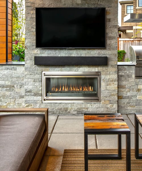Montigo HL38VO outdoor ventless fireplace