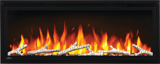 Napoleon Birch Log Set with Rocks For 36-Inch Entice Series Electric Fireplace NEF-BLRAK42