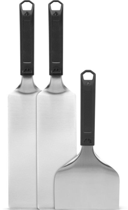 Napoleon GATL012 three-piece griddle set: two spatulas and a scraper