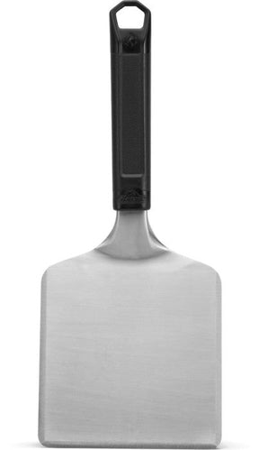 Napoleon GATL015 wide stainless steel burger spatula with black handle