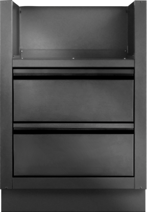 Napoleon IM-UGC18-MK-1 matte black OASIS built-in burner cabinet