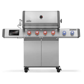 Napoleon Prestige PRO 500 natural gas smart grill with stainless steel finish
