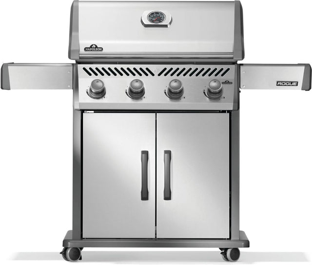 Napoleon R525NSS-2 stainless steel Rogue 525 natural gas grill, front view