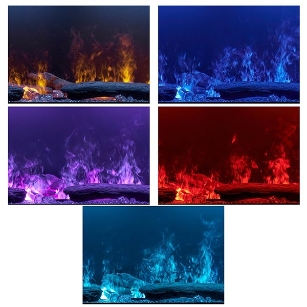 Dimplex 66" Linear Opti-Myst Electric Water Vapor Fireplace - OLF66-AM