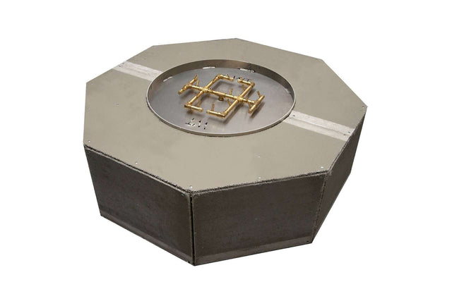 Warming Trends Crossfire FO Octagon Ready To Finish Fire Pit Kit, 54x18-Inch