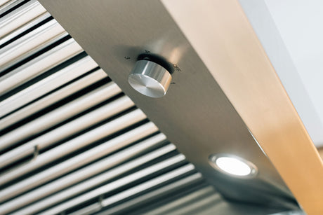 Summerset outdoor vent hood over a built-in grill
