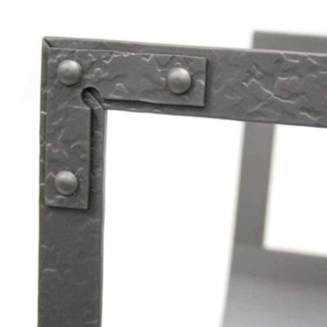 Pilgrim - 15" Natural Iron Forged Iron Wood Holder