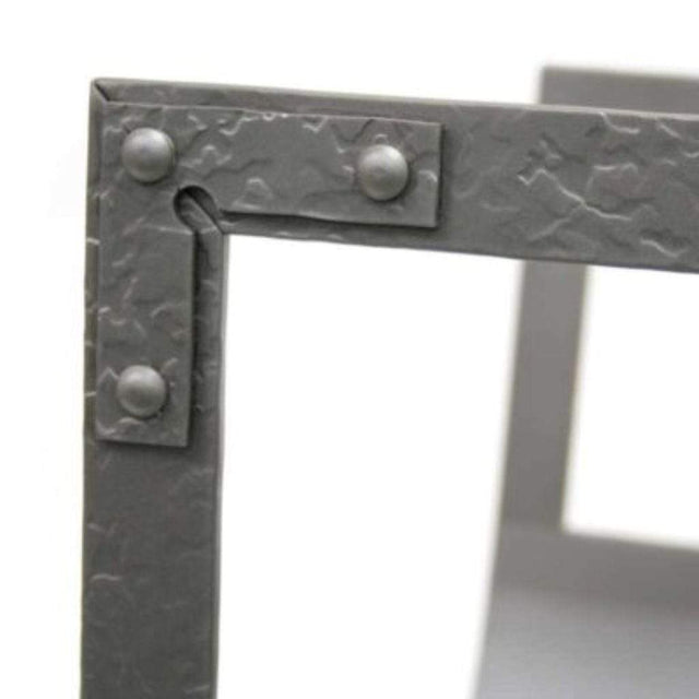 Pilgrim - 15" Natural Iron Forged Iron Wood Holder