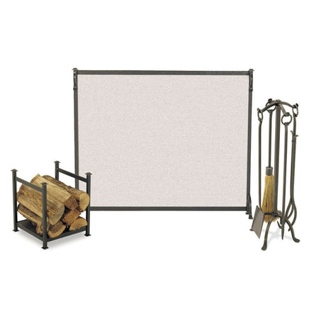 Pilgrim - 31" 4-Piece Vintage Iron Craftsman Fireplace Tool Set