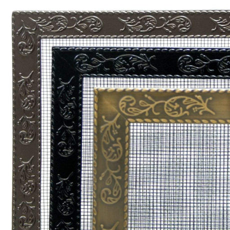 Pilgrim - 39" Bay Branch Embossed Single Panel Screen