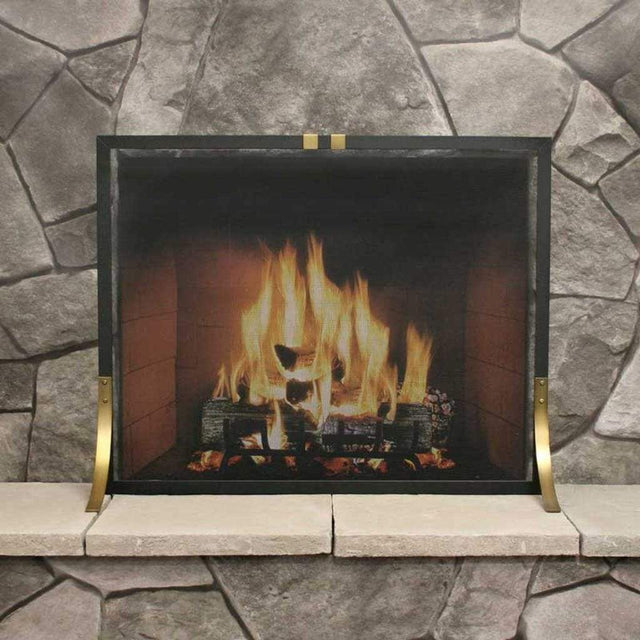 Pilgrim - 39" Black Valiant Single Panel Mesh