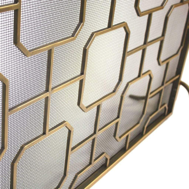Pilgrim - 39" Burnished Brass Madison Single Panel