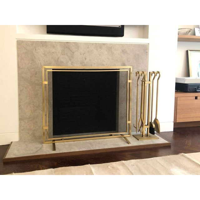 Pilgrim - 39" Burnished Brass Sinclair Single Panel