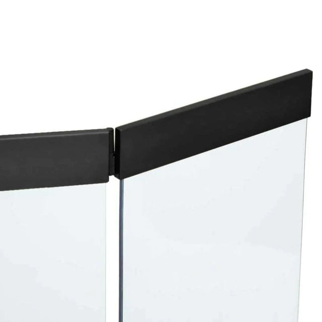 Pilgrim - 46" Modern Glass Tri Panel MBK