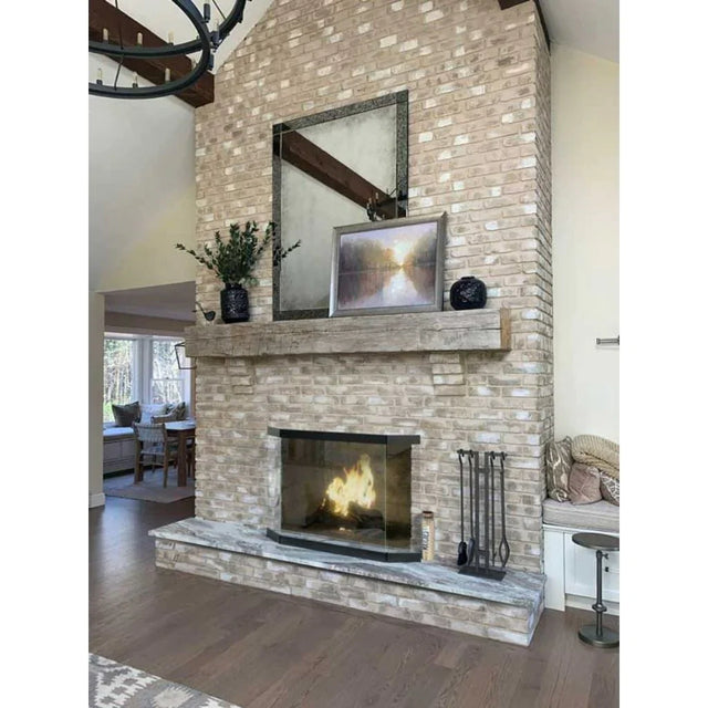 Pilgrim - 46" Modern Glass Tri Panel MBK