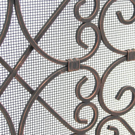 Pilgrim - 52" Distressed Bronze Abington Tri Panel