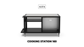 Alfa Cooking Station 160 Frame - Modular System