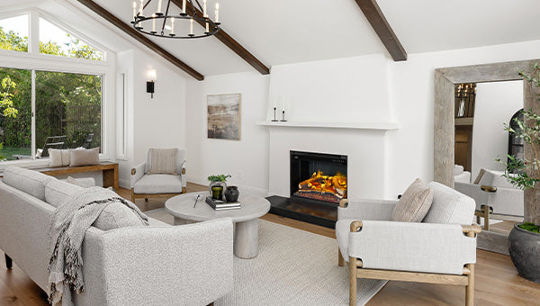 Napoleon Rosedale 2 Electric Fireplace Insert lifestyle