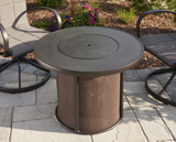 The Outdoor GreatRoom Company Stonefire Brown Gas Fire Table -  SF-32-K