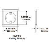 Majestic SLP-FS SLP ceiling firestop, view 2
