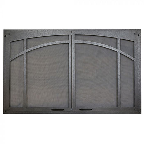 Superior Arched Screen Door, Textured Iron - ASD3224-TI