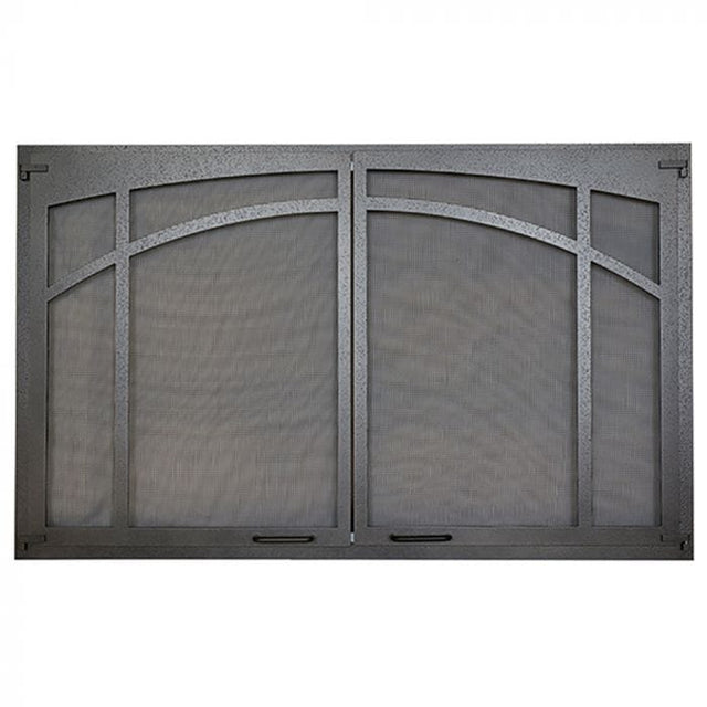 Superior Arched Screen Door, Textured Iron - ASD3224-TI