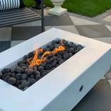 The Outdoor Plus 48" Del Mar Concrete Gas Fire Pit