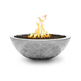 The Outdoor Plus 48" Sedona Concrete Gas Fire Pit