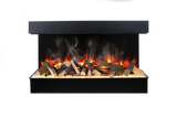 Amantii Signature TruView 55" 3-Sided Built-In Electric Fireplace