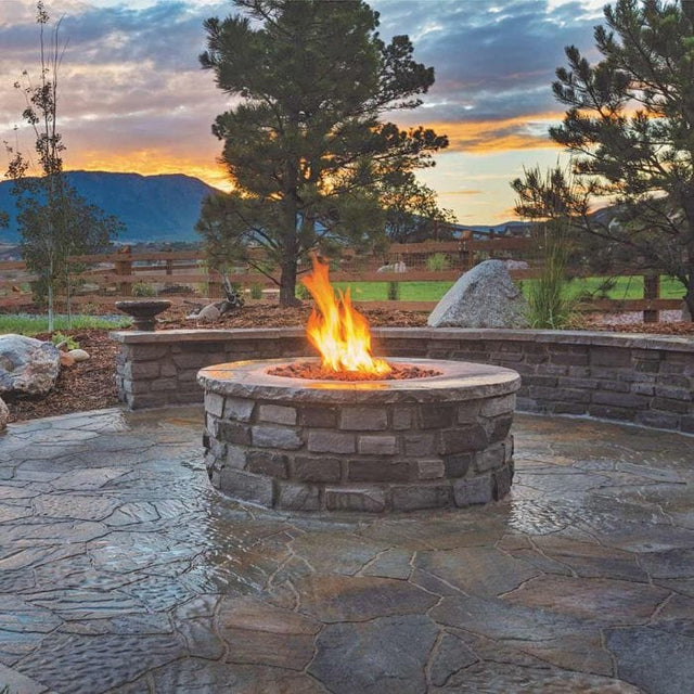 Warming Trends Crossfire CFB Original Brass Gas Fire Pit Burner Kit