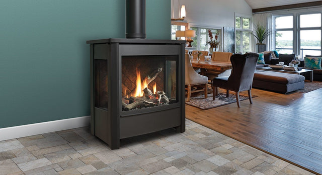 Marquis Vantage Freestanding Direct Vent Bay Gas Stove MQFDV453N