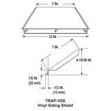 Majestic TRAP-VSS vinyl siding shield, view 2