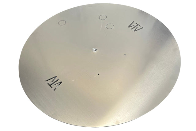 Warming Trends Circular 30-inch Aluminum Fire Pit Burner Plate ALPL30C