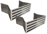 Warming Trends Fire Pit Vent Kit (2) 11.38 x 4-Inch Vents, 18-Inch per vent - VENTBW