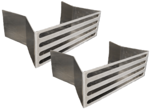 Warming Trends Fire Pit Vent Kit Parts, (2) 9.75 x 3-Inch Vents, 18-Inch per vent VENTVL