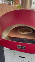Load and play video in Gallery viewer, Alfa Brio Outdoor Countertop Gas Pizza Oven - Antique Red
