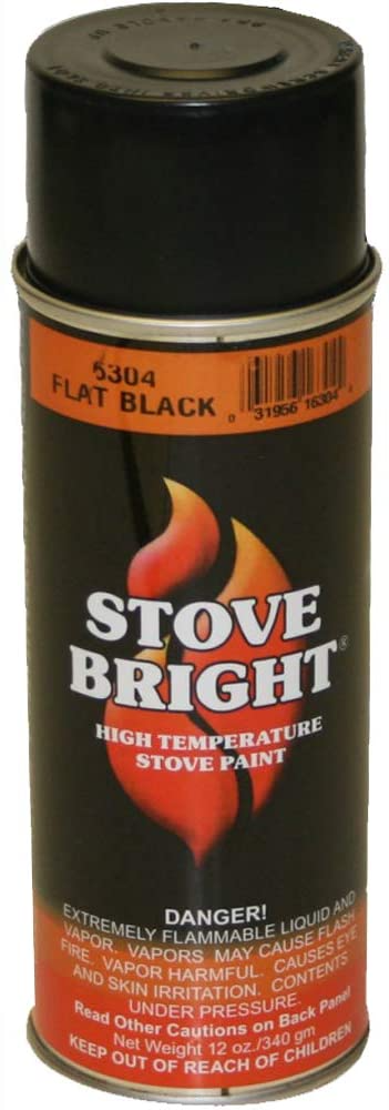 Stove Bright High Temp Spray Paint - Up to 1200 Degrees - 12oz Spray Can - All Colors