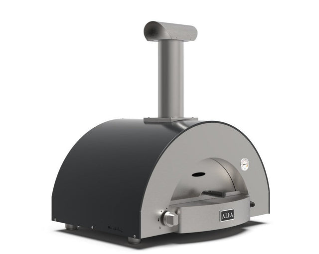 Alfa Classico 2 Pizze Outdoor Wood Pizza Oven  - Ardesia Grey