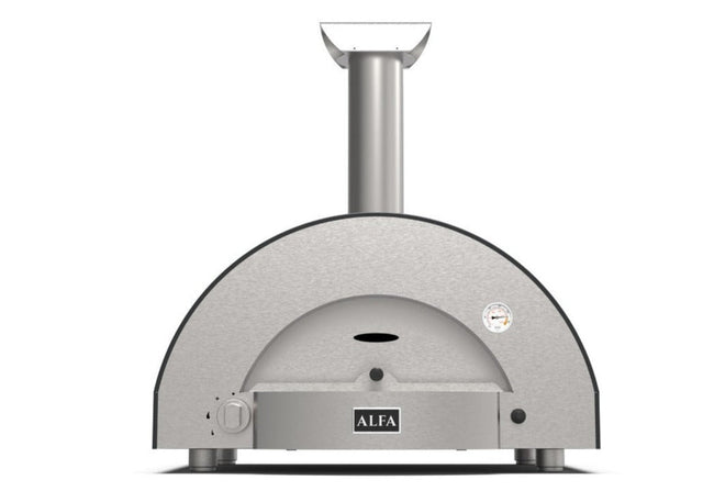 Alfa Classico 2 Pizze Outdoor Wood Pizza Oven  - Ardesia Grey