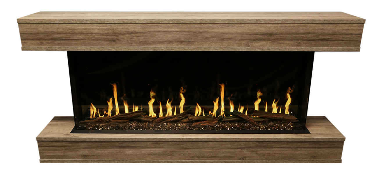 Modern Flames Orion Multi-Sided 76 Inch Built-In Electric Fireplace