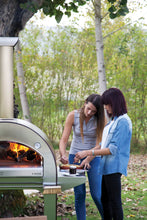 Load image into Gallery viewer, Alfa 4 Pizze 31-Inch Freestanding Outdoor Wood-Fired Pizza Oven with Base - Copper
