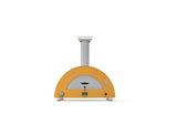 Alfa Brio 27-Inch Outdoor Freestanding Gas Pizza Oven with Base - Fire Yellow