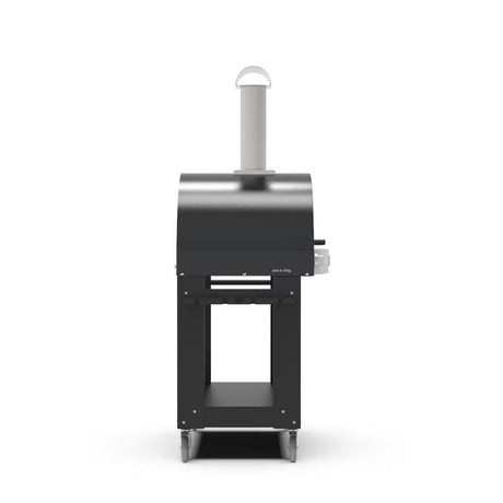 Alfa Classico 2 Pizze Freestanding Gas Pizza Oven with Base - Ardesia Grey