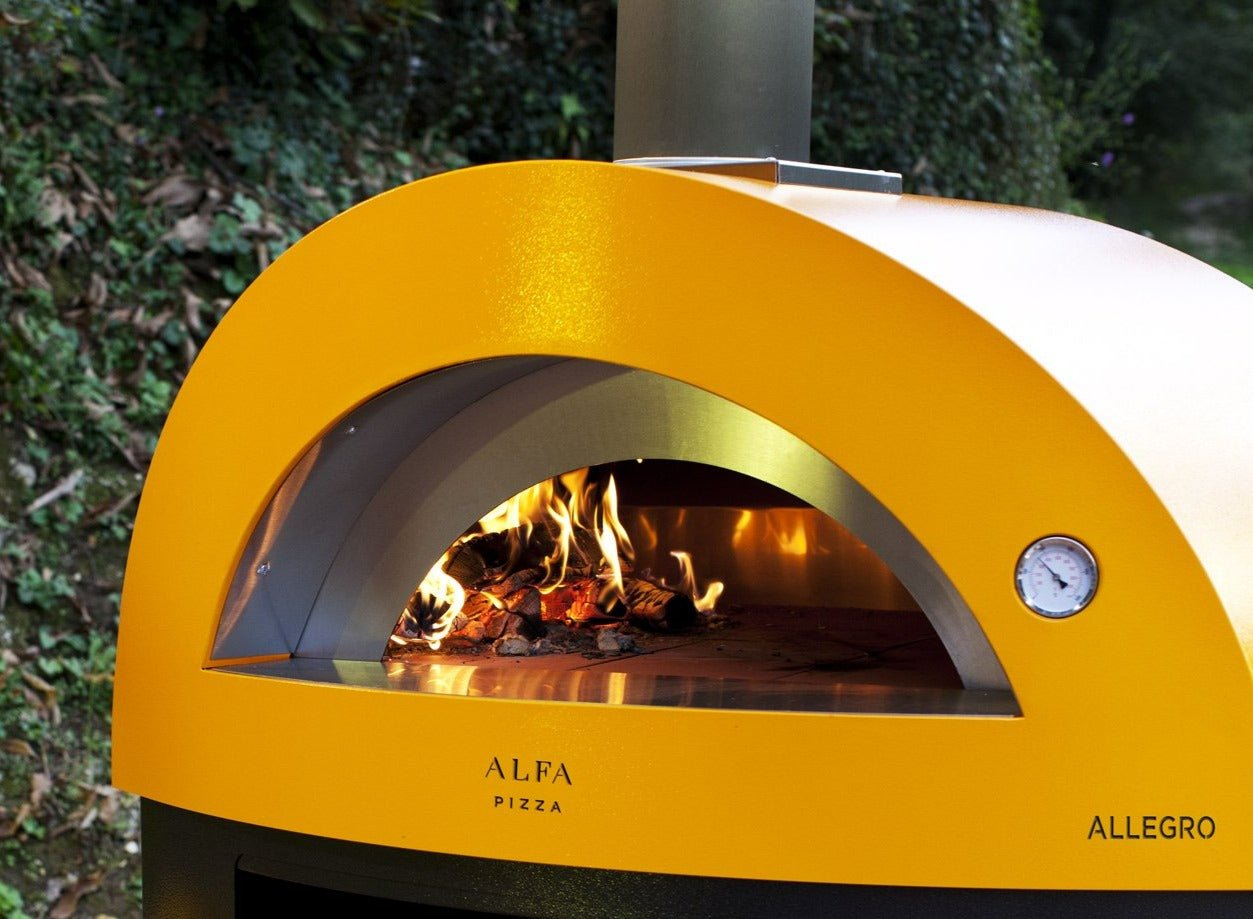 Alfa Forni Allegro 39-inch Wood-Fired Countertop Pizza Oven