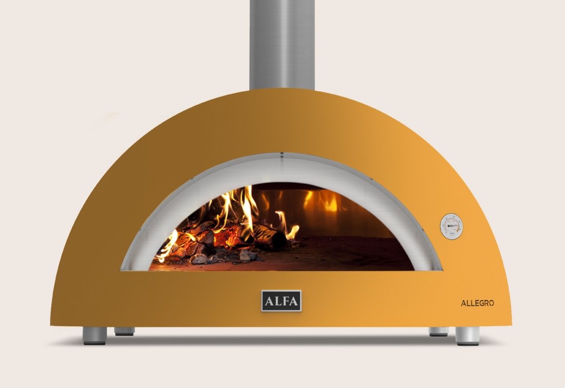 Alfa Forni Allegro 39-inch Wood-Fired Countertop Pizza Oven