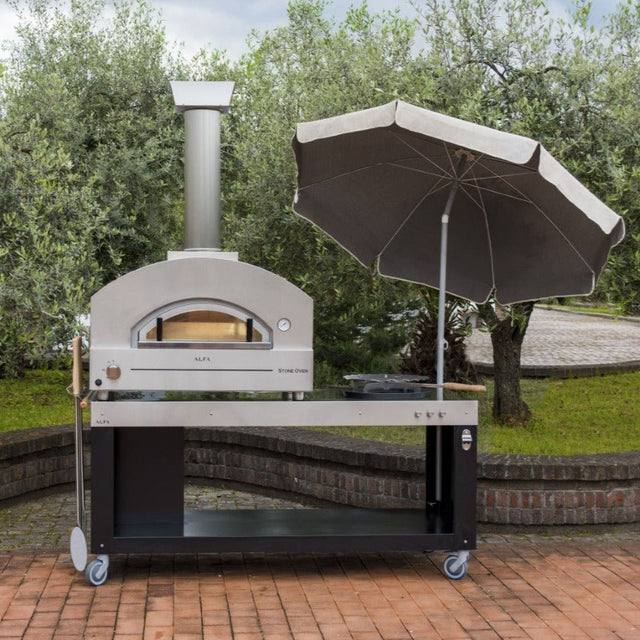 Alfa Forni Pizza Oven Table Multi-Functional Base & Prep Station
