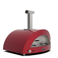 Load image into Gallery viewer, Alfa Moderno 5 Pizze Gas Countertop Outdoor Pizza Oven - Antique Red
