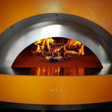 Alfa Moderno 5 Pizze Outdoor Gas Pizza Oven with Base - Freestanding - Fire Yellow