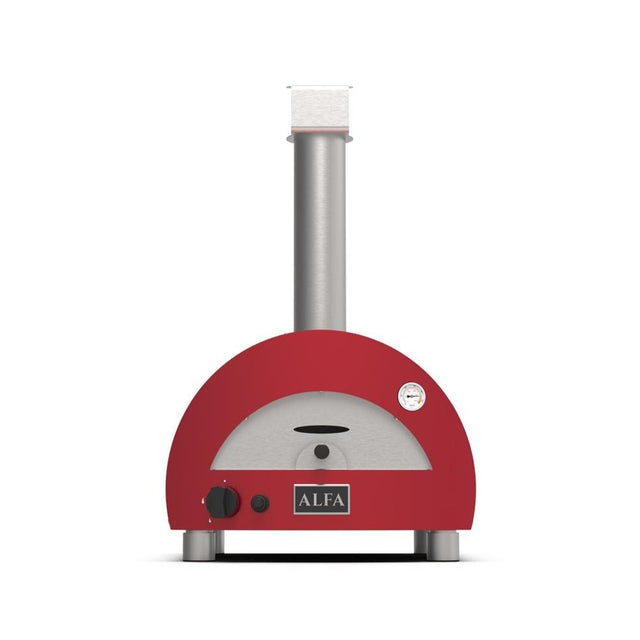 Alfa Moderno Portable Propane Gas Fired Pizza Oven - Antique Red